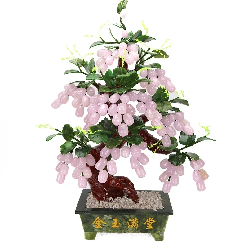 Art Craft Christmas Tree - Steinornament Traubenbaum Zhaocai Wohnaccessoires Kunst und