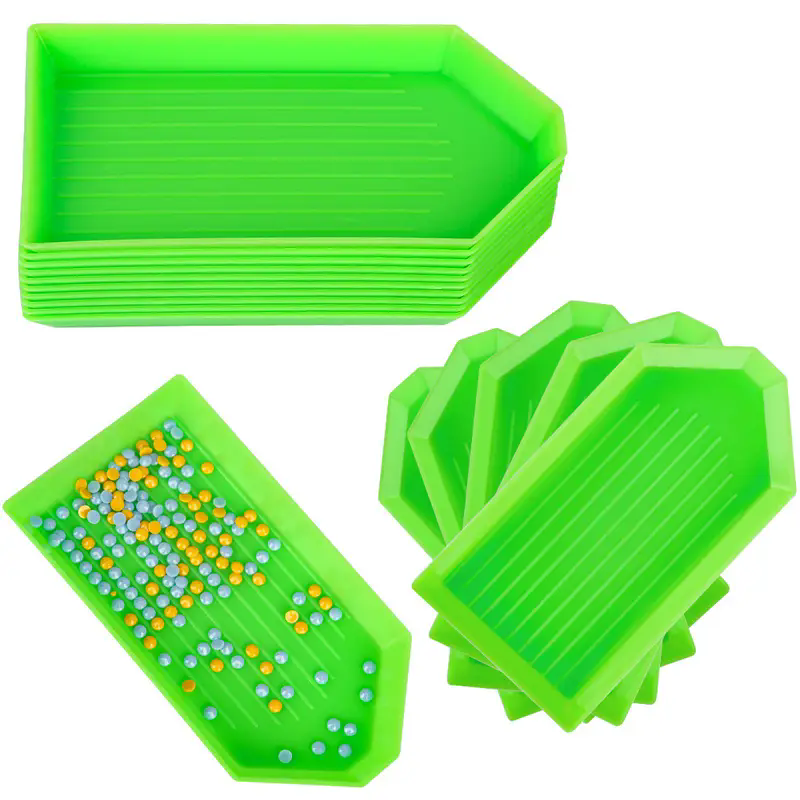 Art Craft Easy - 6 teile/satz Kunststoff Diamant Malerei Perlen