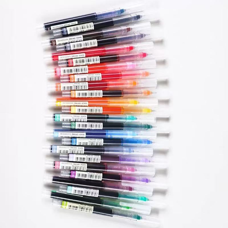 Art Craft Notebook - 12+1 Farben Flüssig-Gelstift-Set - Lebendige Tintenmarker