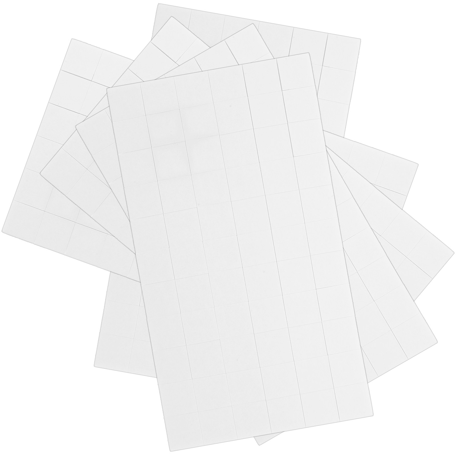 Art Craft Easy - 5 Blatt Schaumstoffquadrate, leicht abziehbare, doppelseitig