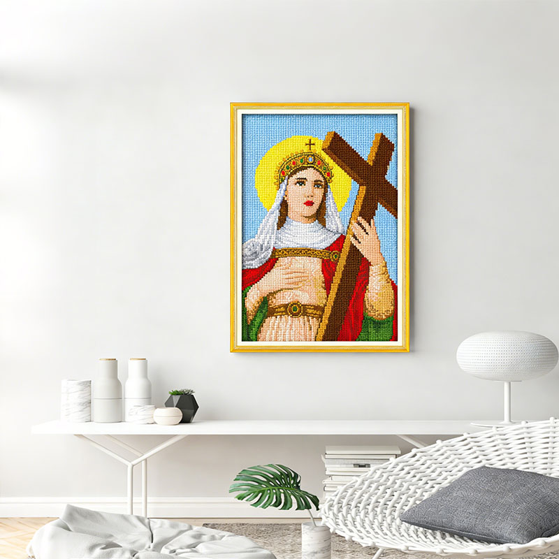 Art Craft Definition - Kreuzstich-Set „Unsere Liebe Frau“ – Religiöses