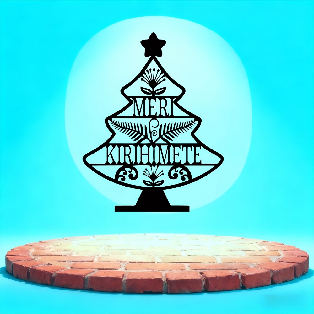 Art Craft Christmas Tree - CIFBUY Vintage-Wandkunst im maorischen Stil aus