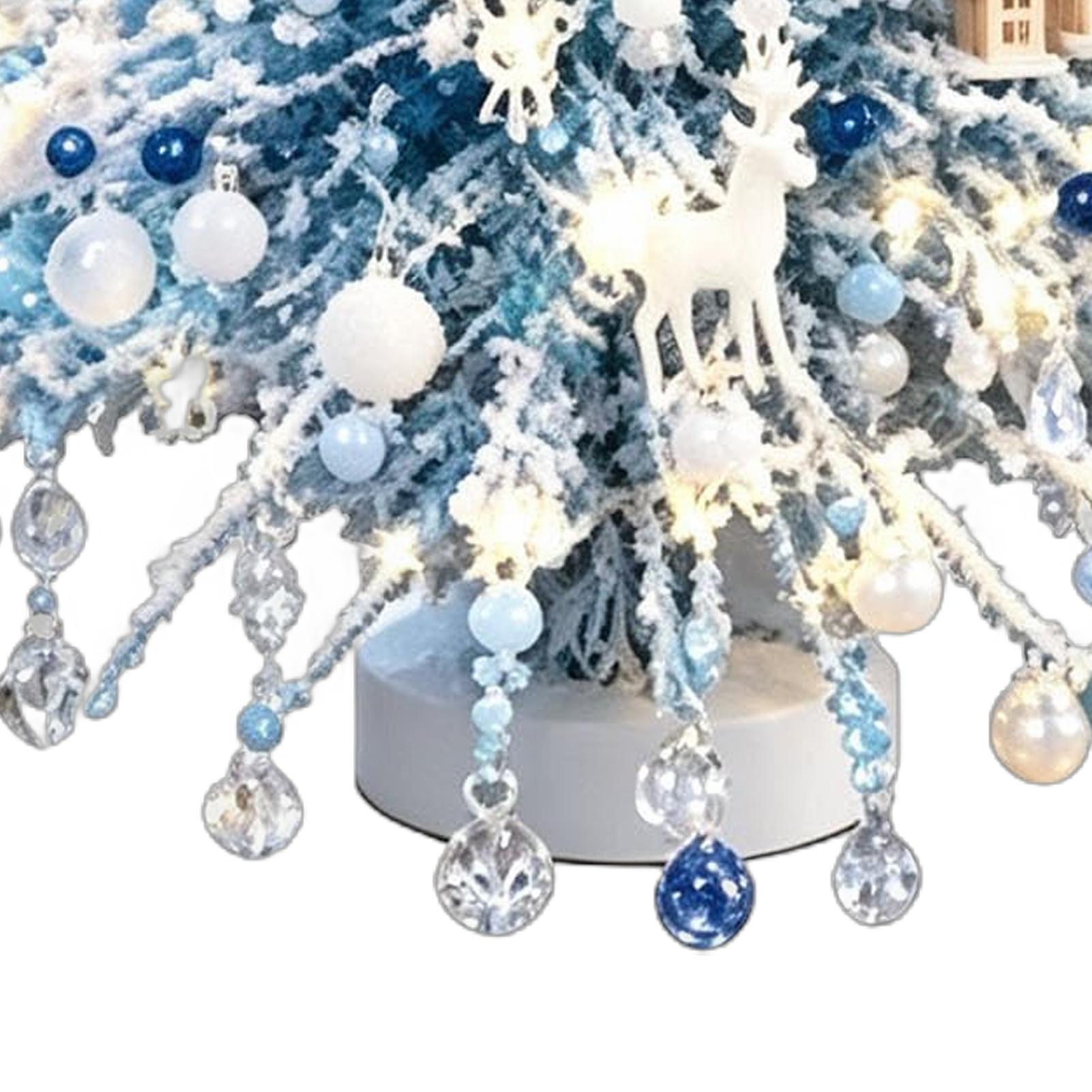 Art Craft Christmas Tree - Perlenschmuck-Set für den Weihnachtsbaum, Feen-Bastelset mit