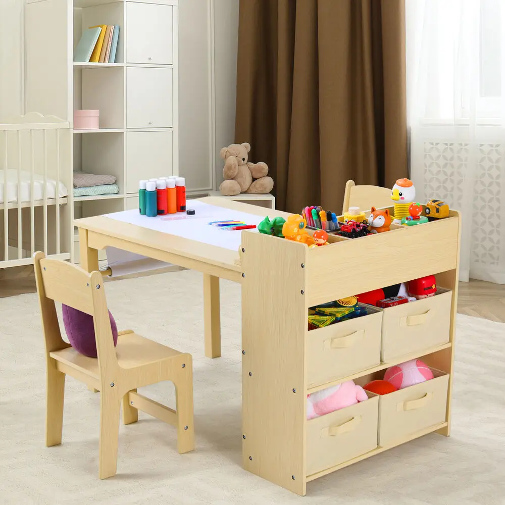 Art Craft Quotes - Kunsttisch und Stuhl-Set für Kinder mit