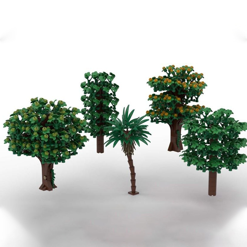 Art Craft Christmas Tree - 2076-teiliges MOC-Baum-Set, Stadtmodell-Bausteine, Weihnachtsgeschenk, Bildungs- und