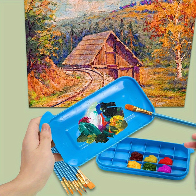 3-in-1 Pinselreinigungsbecken  – Gouache Paint Set Bewertung und Preis