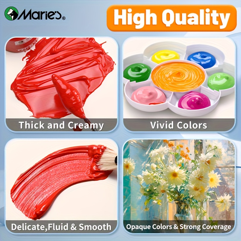 Gouache-Farbset, 36 Farben, 12 – Gouache Paint Set Bewertung und Preis