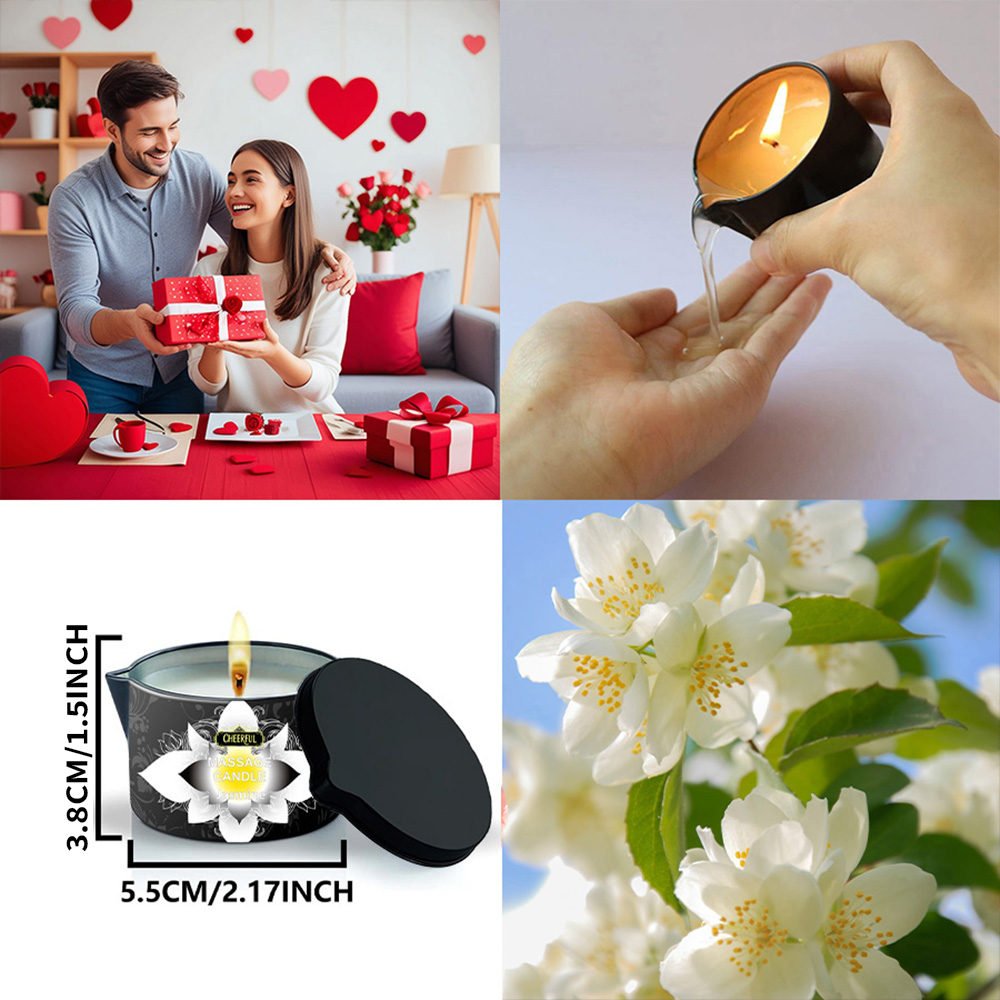 Jasmin-Massageöl-Kerze, Natürl – Soy Candle Fragrance Oil Bewertung und Preis