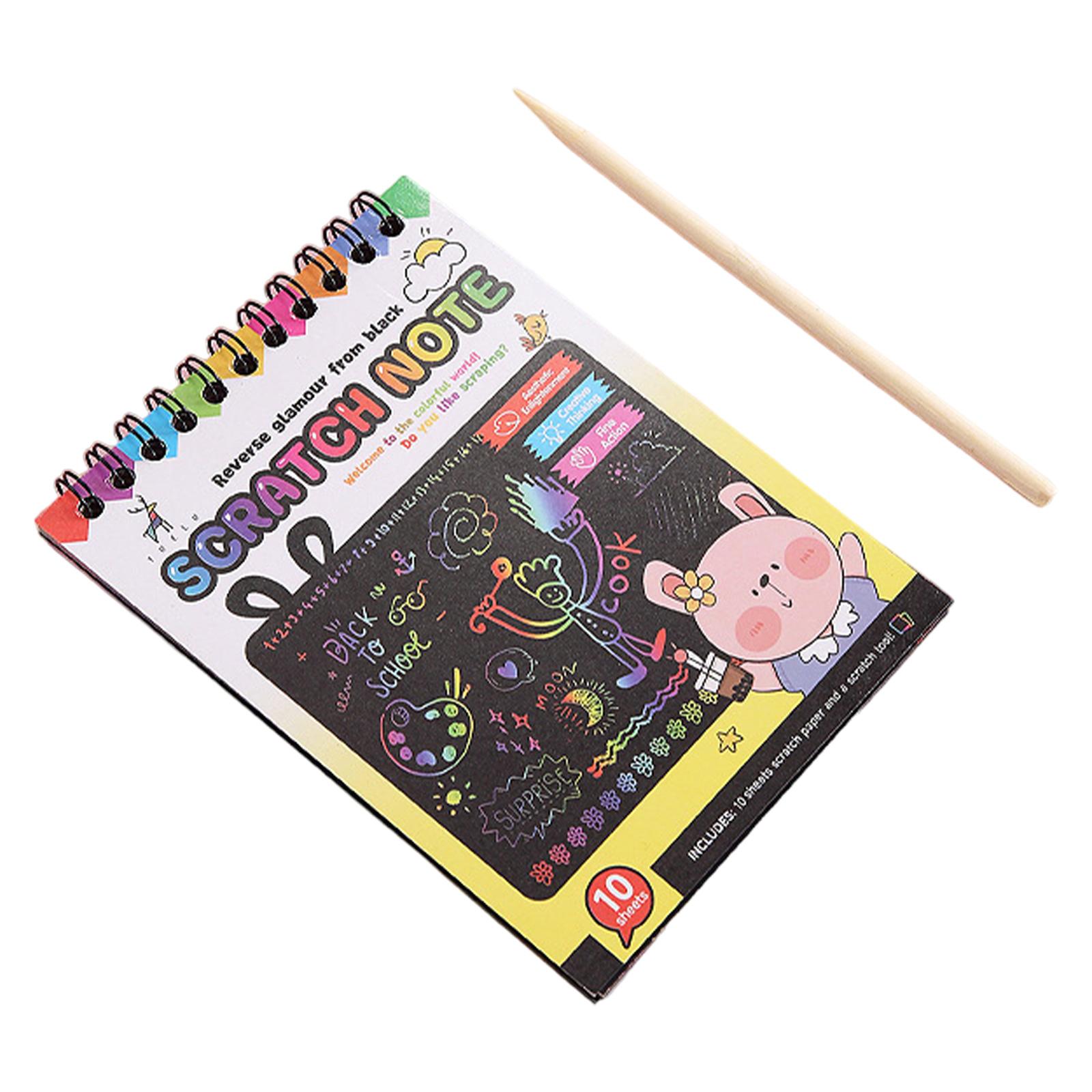Kreatives Kratzpapier-Notizbuc – Art Craft Notebook Bewertung und Preis