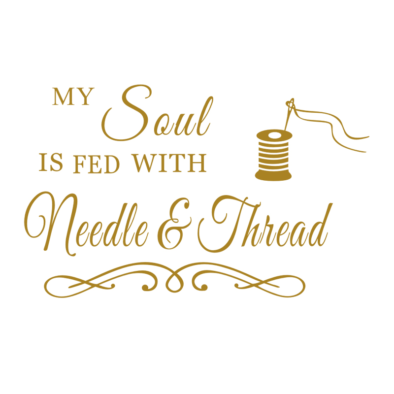 My Soul Wandtattoo „Nadel und  – Art Craft Quotes Bewertung und Preis