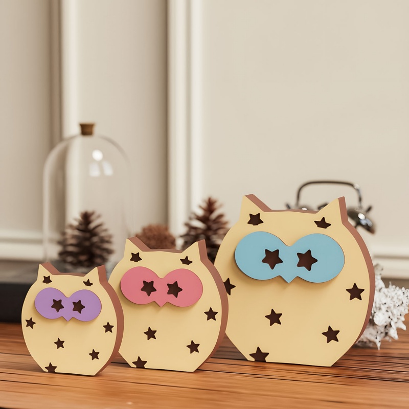Eule Desktop Ornament Silikonf – Art Craft Show Bewertung und Preis