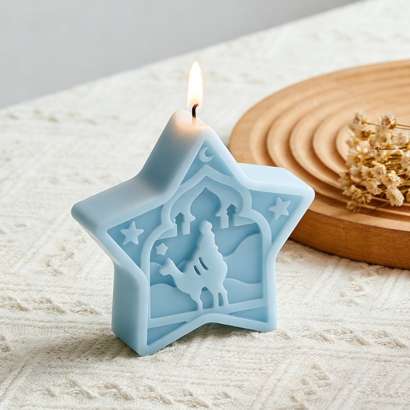 Moschee-Kerzenform, weiche Ste – Art Craft Show Bewertung und Preis