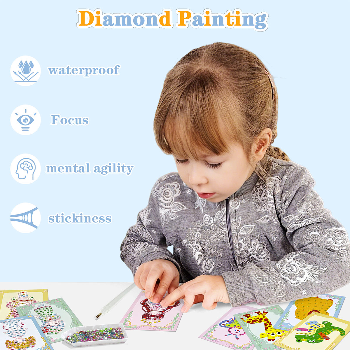 16-teiliges Edelstein-Set, DIY – Art Craft Easy Bewertung und Preis