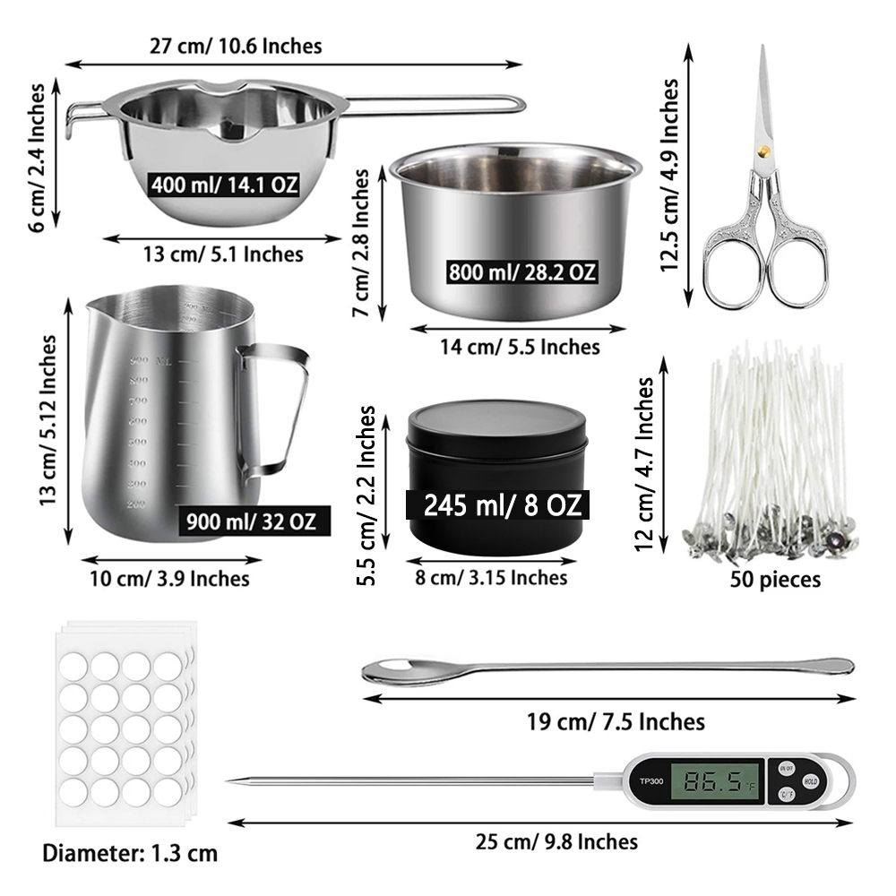 Glintmos DIY Kerzenherstellung – Candle Making Wax Bewertung und Preis