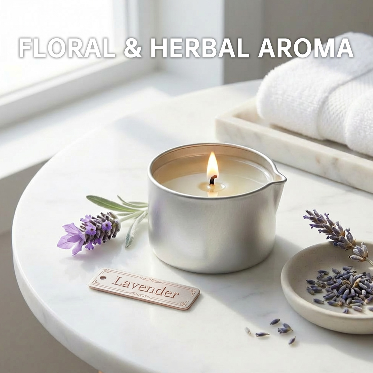 Massageöl-Kerze, Lavendel, 2 U – Soy Candle Fragrance Oil Bewertung und Preis