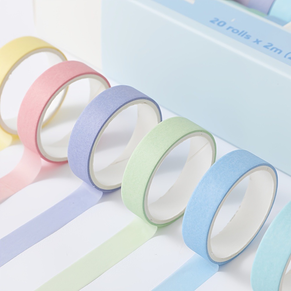 20 Rollen Macaron-Klebeband, 1 – Art Craft Notebook Bewertung und Preis