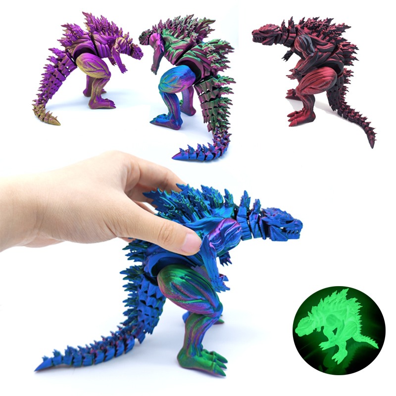 3D-gedruckte Muskel-Dinosaurie – Art Craft Dinosaur Bewertung und Preis