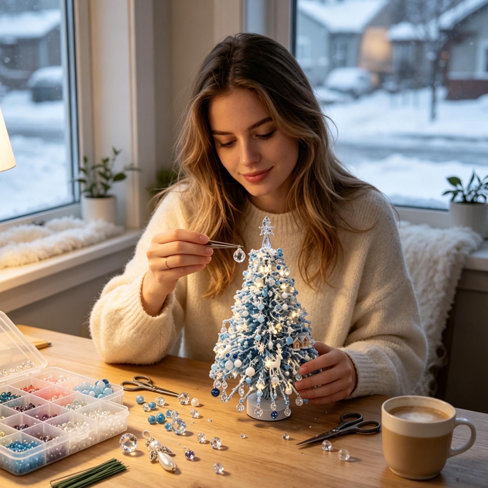 Weihnachtsbaum-Perlenkunst Win – Art Craft Christmas Tree Bewertung und Preis
