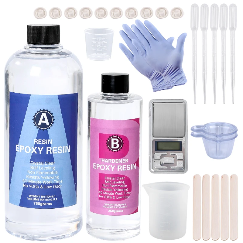 Epoxidharz-Set, kristallklar,  – Art Craft Easy Bewertung und Preis