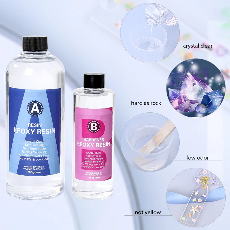 Epoxidharz-Set, kristallklar,  – Art Craft Easy Bewertung und Preis