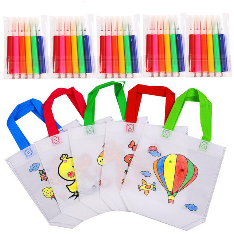 5 Sets DIY-Graffiti-Tasche mit – Art Craft Notebook Bewertung und Preis