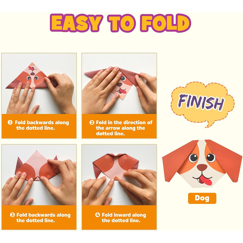 Origami Papier-Bastelsets mit  – Origami Paper Set Bewertung und Preis