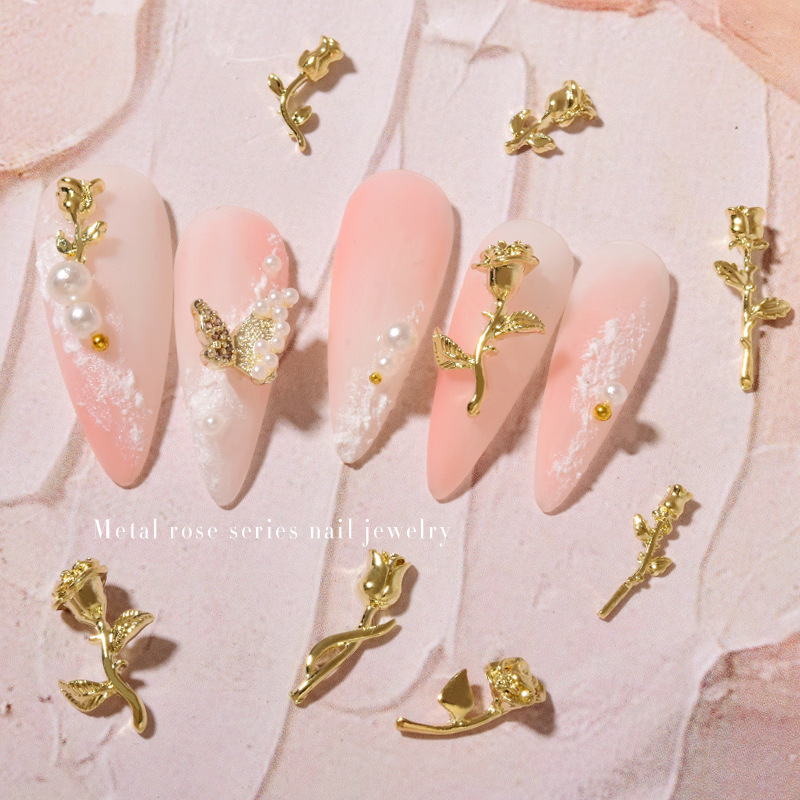 10 Stück 3D Rose Nail Art Orna – Art Craft Show Bewertung und Preis