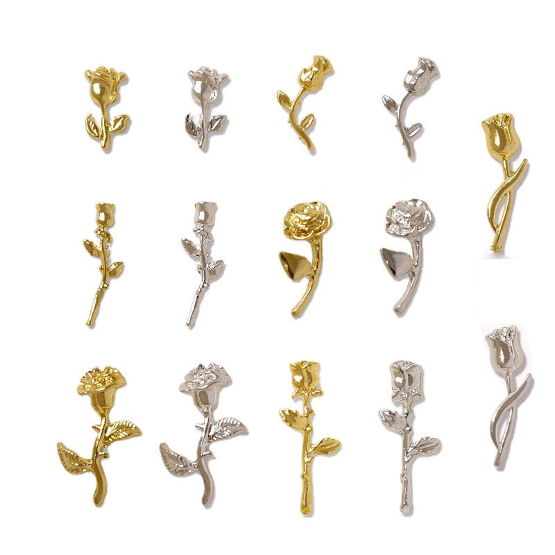 10 Stück 3D Rose Nail Art Orna – Art Craft Show Bewertung und Preis