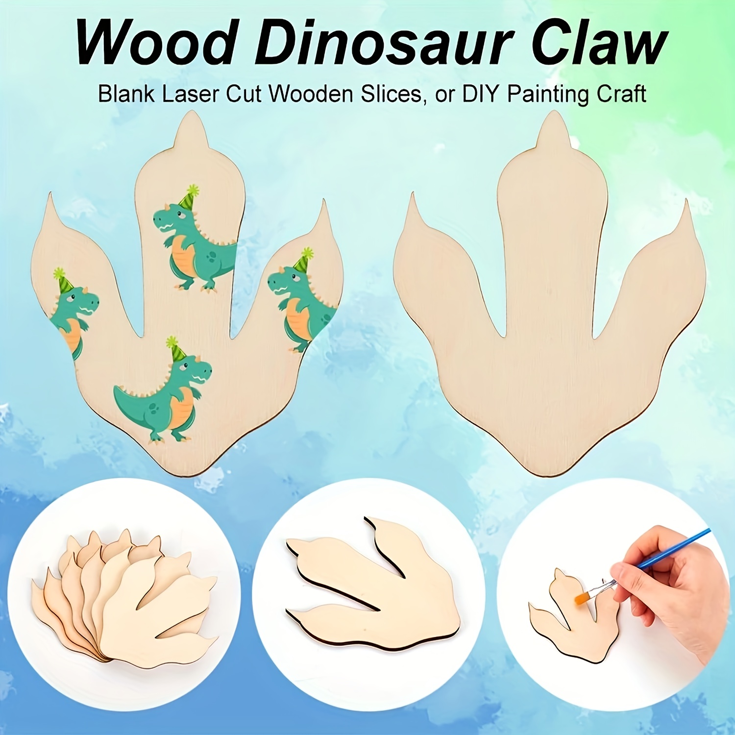 10/20 Stück Dinosaurier-Fußabd – Art Craft Dinosaur Bewertung und Preis