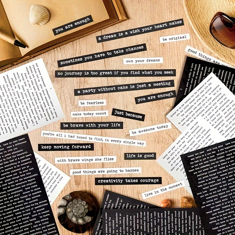 406 Stück inspirierende Zitat- – Art Craft Quotes Bewertung und Preis