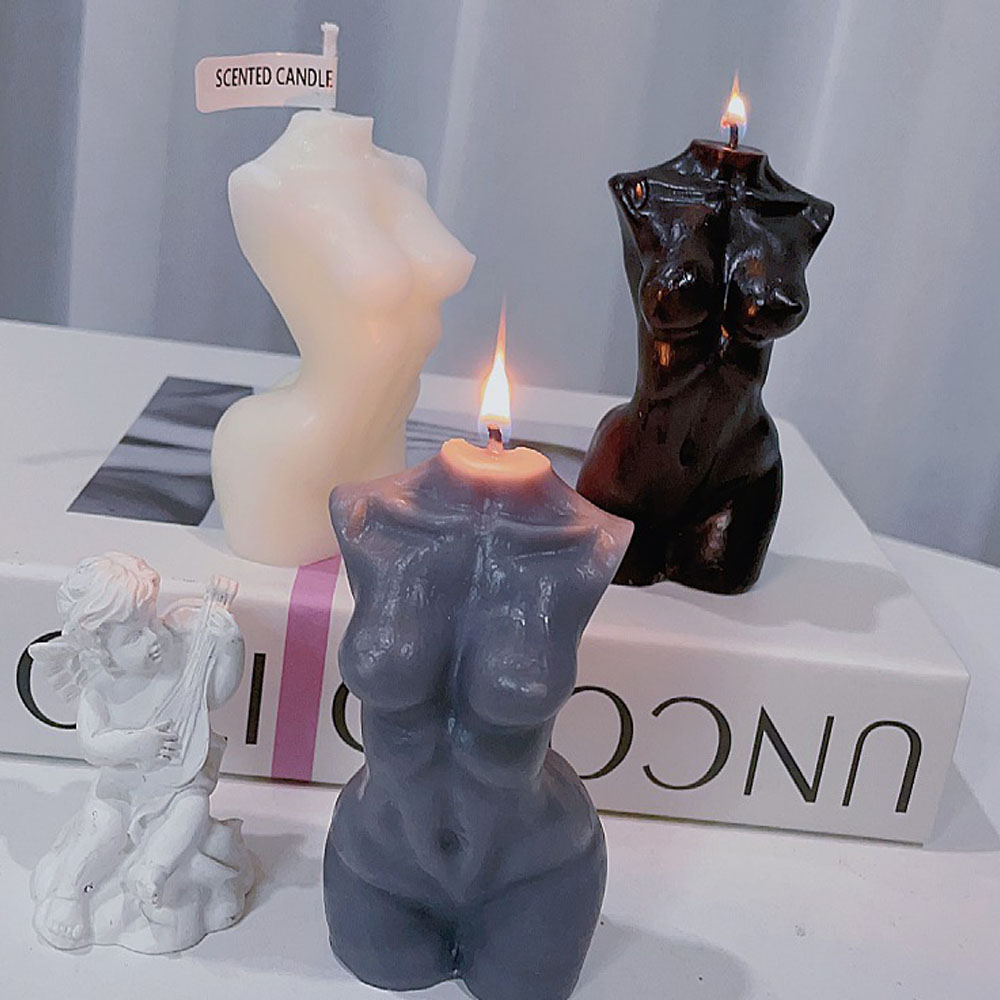 Weiblicher Torso-Körperform-Du – Candle Making Wax Bewertung und Preis
