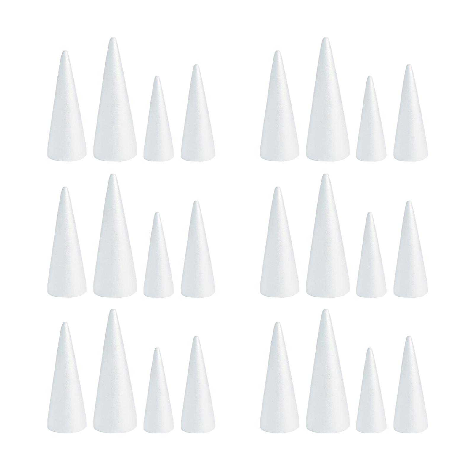 Weiße Schaumkegel zum Basteln  – Art Craft Christmas Tree Bewertung und Preis