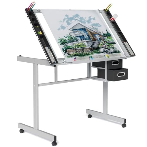 Verstellbarer Zeichentisch mit – Art Craft And Bewertung und Preis