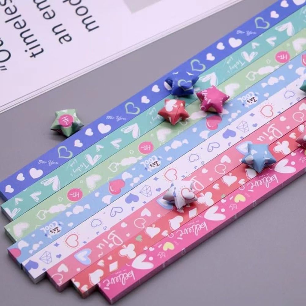 540 Blatt buntes Stern-Origami – Art Craft Show Bewertung und Preis