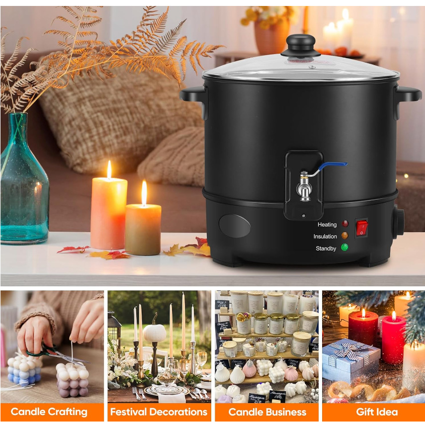 EU UNS Stecker Elektrische Sch – Candle Making Wax Bewertung und Preis