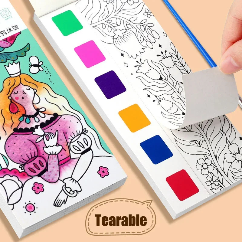 Tragbares Aquarellbuch-Set – 1 – Gouache Paint Set Bewertung und Preis
