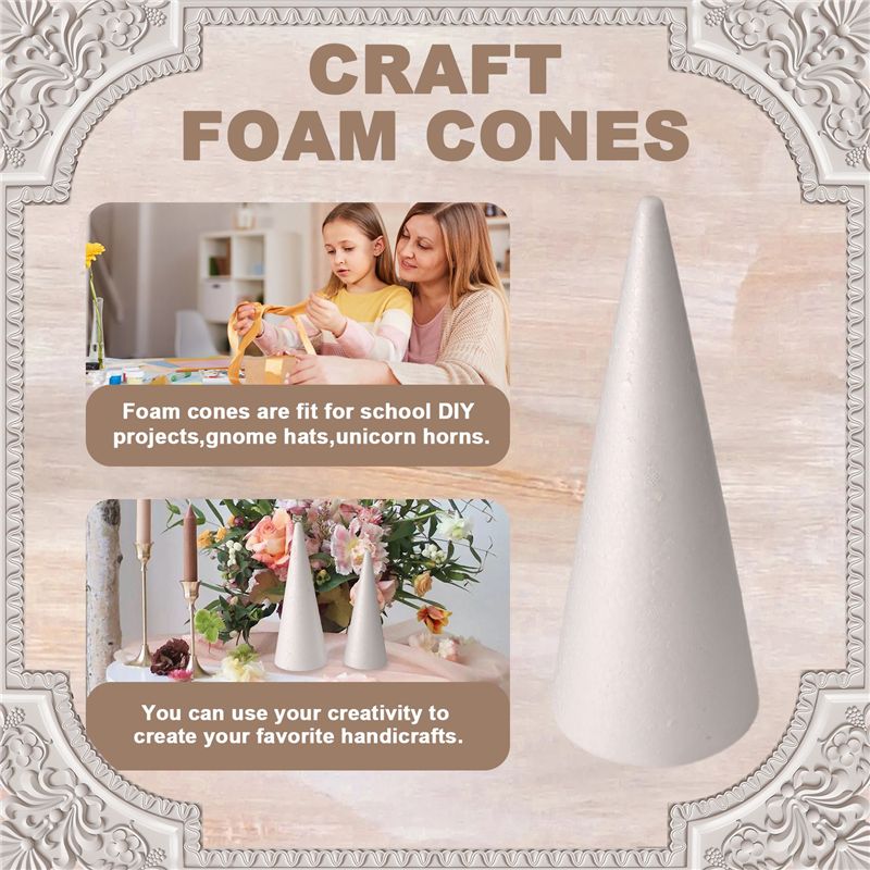 24er-Pack Schaumstoff-Kegel fü – Art Craft Christmas Tree Bewertung und Preis