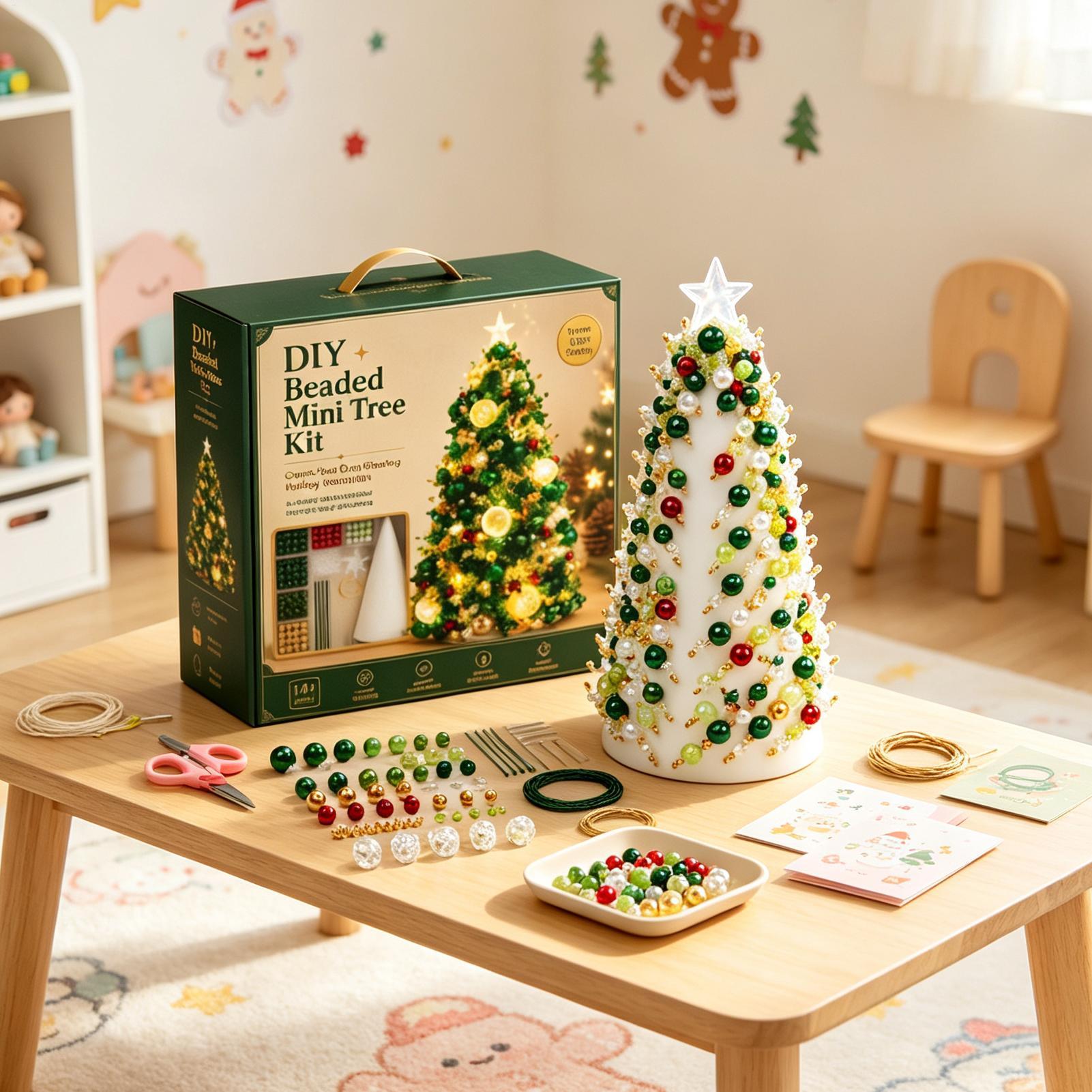 Perlen-Weihnachtsbaum-Set DIY  – Art Craft Christmas Tree Bewertung und Preis