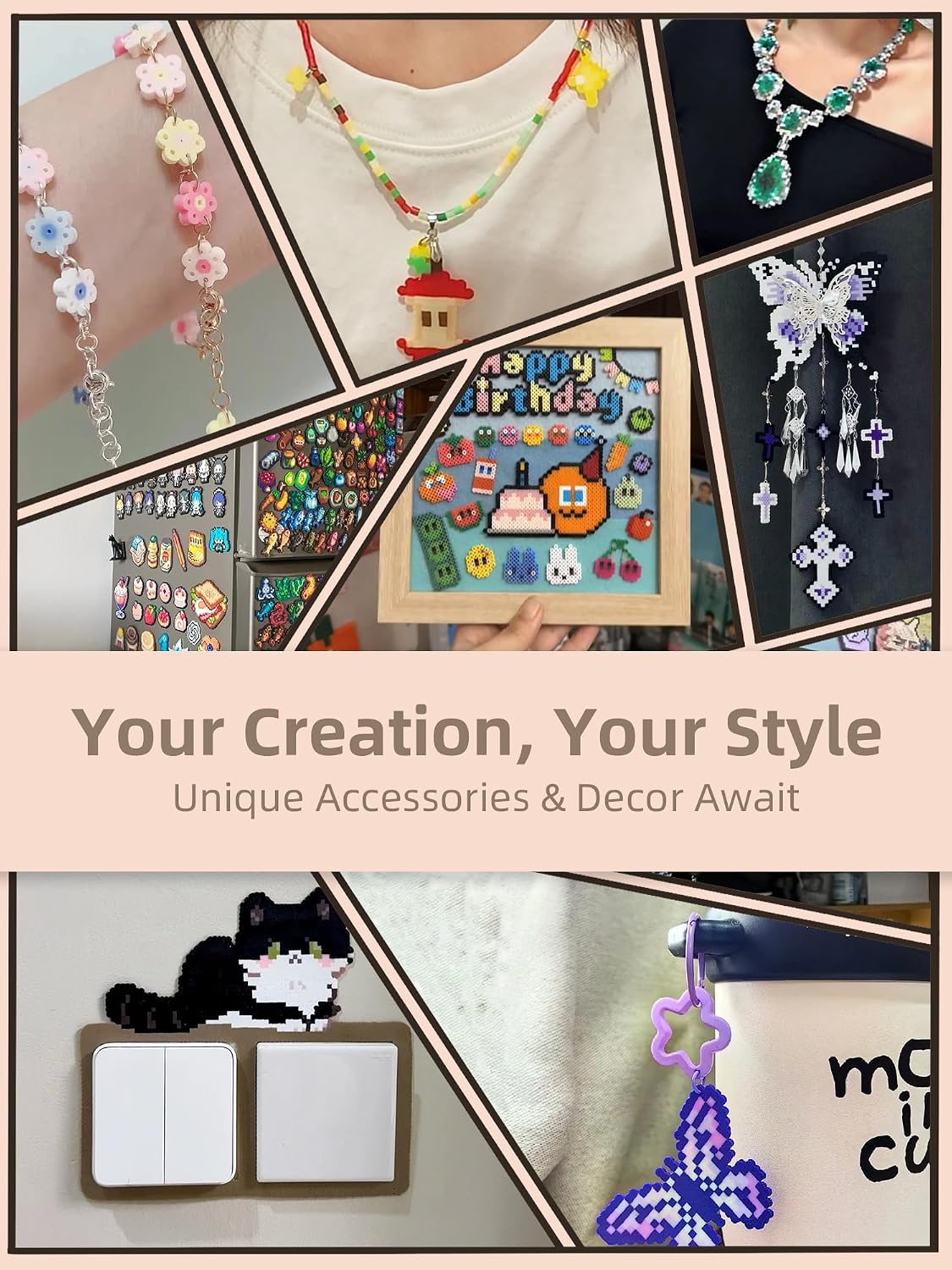 Perlen-Bastelset – Einfaches D – Art Craft And Bewertung und Preis