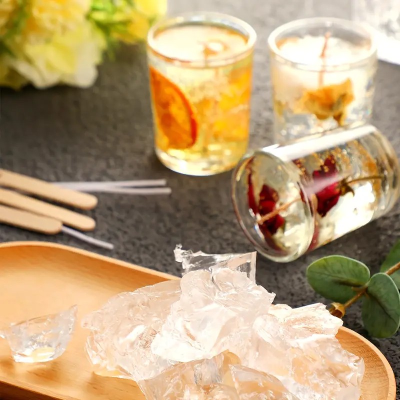 Transparentes Kristallwachs, G – Candle Making Wax Bewertung und Preis